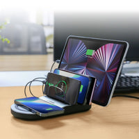 mbeat Gorilla Power 50W Qi Certified Multi-Device USB & Wireless Charging Dock Kings Warehouse 