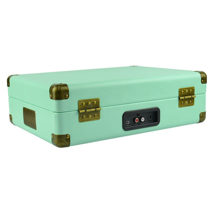 mbeat Woodstock Tiffany Blue Retro Turntable Kings Warehouse 