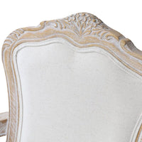 Medium Size Oak Wood White Washed Finish Arm Chair Dining Set Kings Warehouse 