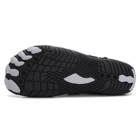 Men Women Water Shoes Barefoot Quick Dry Aqua Sports Shoes - Black Size EU38 = US5 Kings Warehouse 