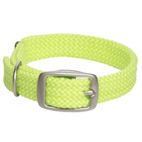 Mendota Doublebraided Collar 24" LIME Nickel Kings Warehouse 