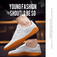 Men's Sneakers Barefoot Lightweight Shoes(White Size US10.5=US45 ) Kings Warehouse 
