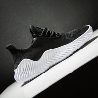 Men's Sneakers Outdoor Road Shoes Breathable Lightweight Non-slip (Black Size US10.5=US45 ) Kings Warehouse 