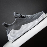 Men's Sneakers Outdoor Road Shoes Breathable Lightweight Non-slip (Grey Size US10.5=US45 ) Kings Warehouse 