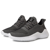 Men's Sneakers Outdoor Road Shoes Breathable Lightweight Non-slip (Grey Size US10.5=US45 ) Kings Warehouse 