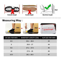Men's Sneakers Outdoor Road Shoes Breathable Lightweight Non-slip (Grey Size US10.5=US45 ) Kings Warehouse 