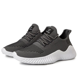 Men's Sneakers Outdoor Road Shoes Breathable Lightweight Non-slip (Grey Size US10=US44 ) Kings Warehouse 