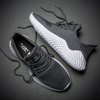 Men's Sneakers Outdoor Road Shoes Breathable Lightweight Non-slip (Grey Size US11.5=US47 ) Kings Warehouse 