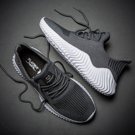 Men's Sneakers Outdoor Road Shoes Breathable Lightweight Non-slip (Grey Size US11.5=US47 ) Kings Warehouse 