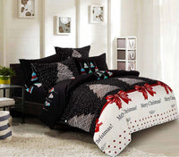 Merry King Single Size Christmas Quilt/Doona/Duvet Cover Set Kings Warehouse 
