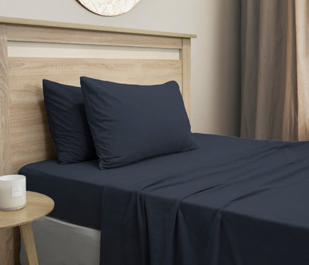 Micro Flannel SHEET SET - SINGLE Kings Warehouse 