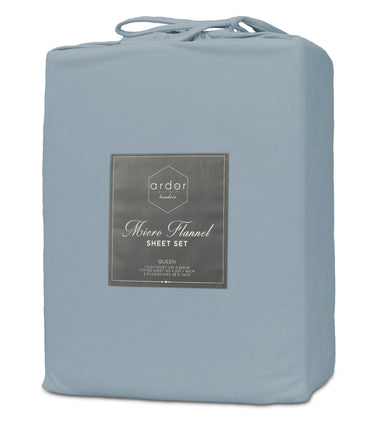 Micro Flannel SHEET SET - SINGLE Kings Warehouse 