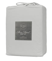 Micro Flannel SHEET SET - SINGLE Kings Warehouse 