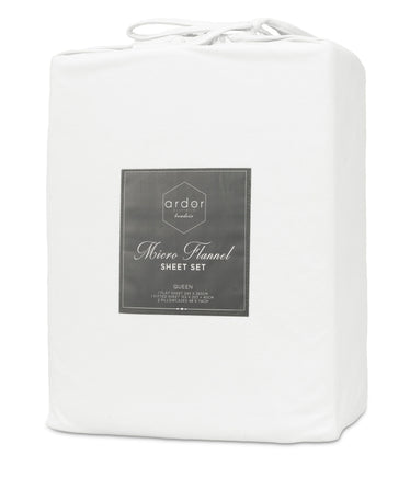 Micro Flannel SHEET SET - SINGLE Kings Warehouse 