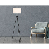Mid-Century Floor Lamp Modern Tripod Decor Living Room Standing Kings Warehouse 