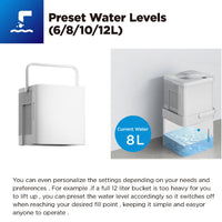 Midea Cube dehumidifier with smart wi-fi, 12L tank for up to 20L per day dehumidification MDDM20 Kings Warehouse 