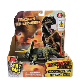 Mighty Megasaur Electronic Action Dinosaur Triceratops Kings Warehouse 