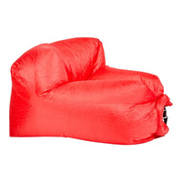 Milano Decor Inflatable Air Lounger for Beach Camping Festival Outdoor Lazy Lounge Chair - Red Furniture > Bar Stools & Chairs Kings Warehouse 