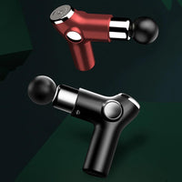Mini Massage Gun Percussion Massager Muscle Relaxing Therapy Deep Tissue LCD Red KingsWarehouse 