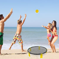 Mini Volleyball Set Outdoor Game Garden Beach Net Ball Kit Sport Toys Kings Warehouse 