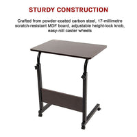 Mobile Laptop Desk Bed Stand Computer Table Adjustable Notebook Bedside Table Kings Warehouse 
