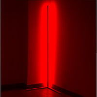 Modern - Colour RGB - Minimalist LED Corner Floor Lamp - White - Mood Lighting living room KingsWarehouse 