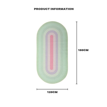 Modern minimalist gradient non-slip carpet rug Kings Warehouse 