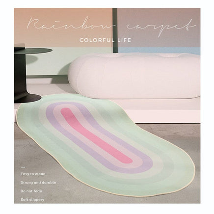 Modern minimalist gradient non-slip carpet rug Kings Warehouse 