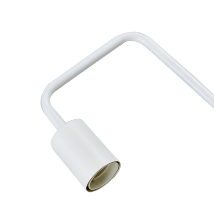 Modern Table lamp Desk Light Base Bedside Bedroom White Kings Warehouse 