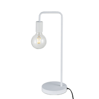 Modern Table lamp Desk Light Base Bedside Bedroom White Kings Warehouse 