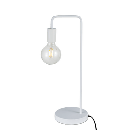 Modern Table lamp Desk Light Base Bedside Bedroom White Kings Warehouse 