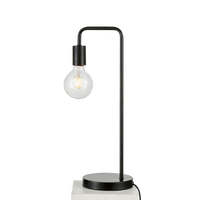 Modern Table lamp Desk Light Bedside Bedroom Black Kings Warehouse 