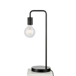 Modern Table lamp Desk Light Bedside Bedroom Black Kings Warehouse 