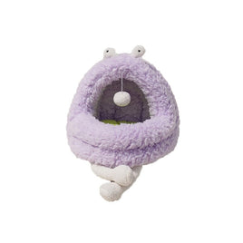 Monster Dog Cat Pet Calming Bed Warm Soft Plush Nest Comfy Sleeping Kennel Cave Kings Warehouse 