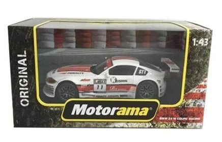 Motorama Diecast Metal BMW Z4 M Coupe Racing Car 1:43 Kings Warehouse 