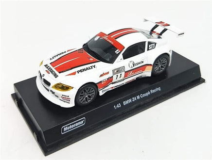 Motorama Diecast Metal BMW Z4 M Coupe Racing Car 1:43 Kings Warehouse 