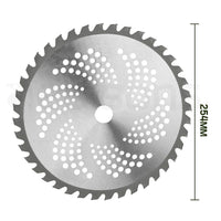 MTM Carbide Tipped 40 Tooth Brush Cutter Blade Whipper Snipper Brushcutter x2 garden supplies Kings Warehouse 