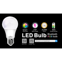 MV SMART BULB 9W E27 TWIN PACK (apple app only ) Lighting Kings Warehouse 