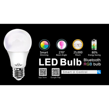 MV SMART BULB 9W E27 TWIN PACK (apple app only ) Lighting Kings Warehouse 