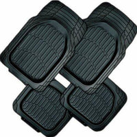 MYSTIC 4-Piece Car Mat - BLACK [Rubber] Others Kings Warehouse 