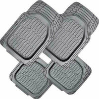 MYSTIC 4-Piece Car Mat - GREY [Rubber] Others Kings Warehouse 