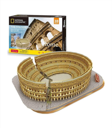 National Geographic Rome Colosseum 3D Puzzle 131 Piece Kings Warehouse 
