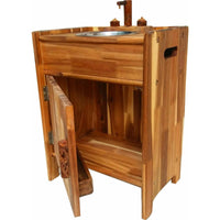 Natural Wooden Sink Kids Supplies Kings Warehouse 