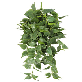 Nearly Natural Artificial Philodendron Hanging Bush 75cm Kings Warehouse 