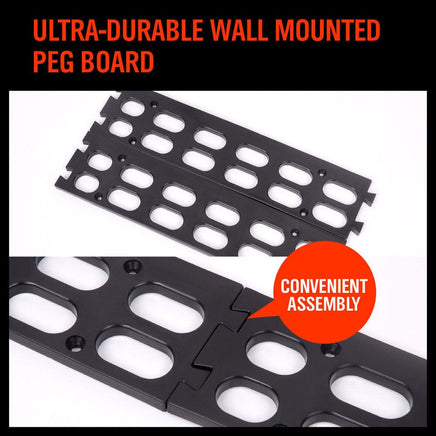 NEW 8 PC Wall Mounted Storage Bins Rack Set Nuts Bolts Organizer Parts 97903 Kings Warehouse 