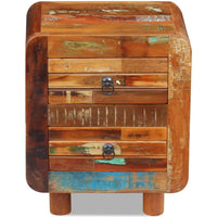 Night Cabinet Solid Reclaimed Wood 43x33x51 cm Kings Warehouse 