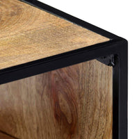 Nightstand 40x30x50 cm Solid Mango Wood Kings Warehouse 