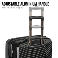 Olympus Astra 29in Lightweight Hard Shell Suitcase - Obsidian Black Kings Warehouse 