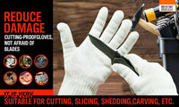 One-Pair Cut Resistant Gloves Anti Cutting Level 5 Kitchen Butcher Protection Kings Warehouse 