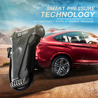 OUTBAC Portable Air Compressor Digital Hawk Cordless Car Pump Tyre Inflator Pro 12V Kings Warehouse 